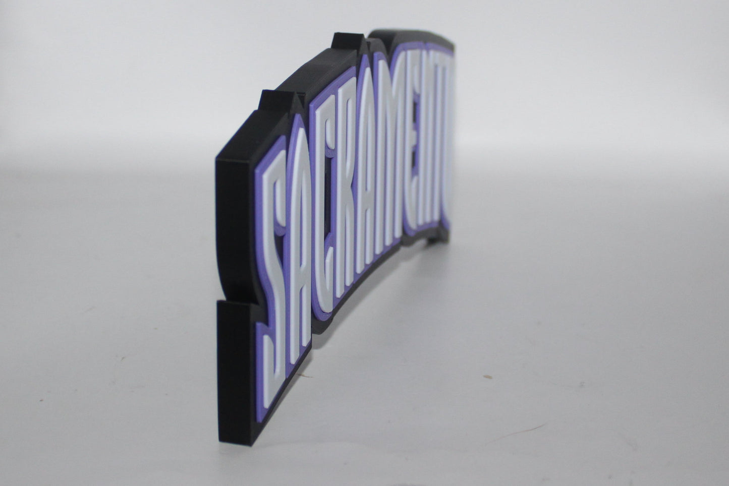 Sacramento Kings 3D printed Logo Sign Wall Desk Shelf Art