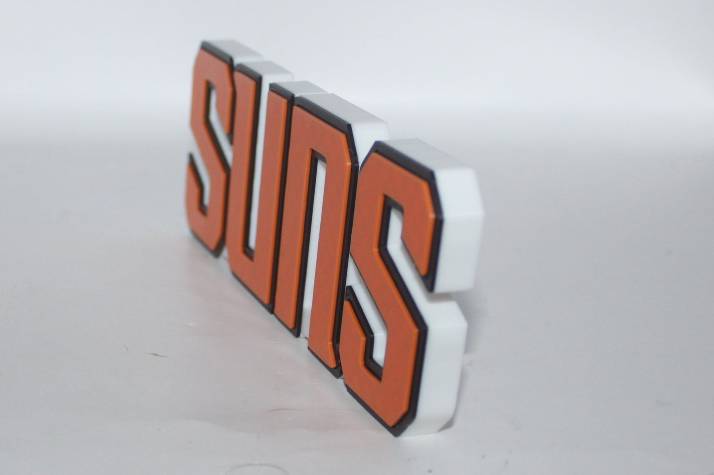 Phoenix Suns 3D printed Logo Sign Wall Desk Shelf Art