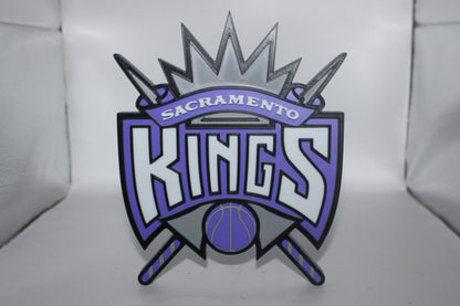 Sacramento Kings 3D printed Logo Sign Wall Desk Shelf Art