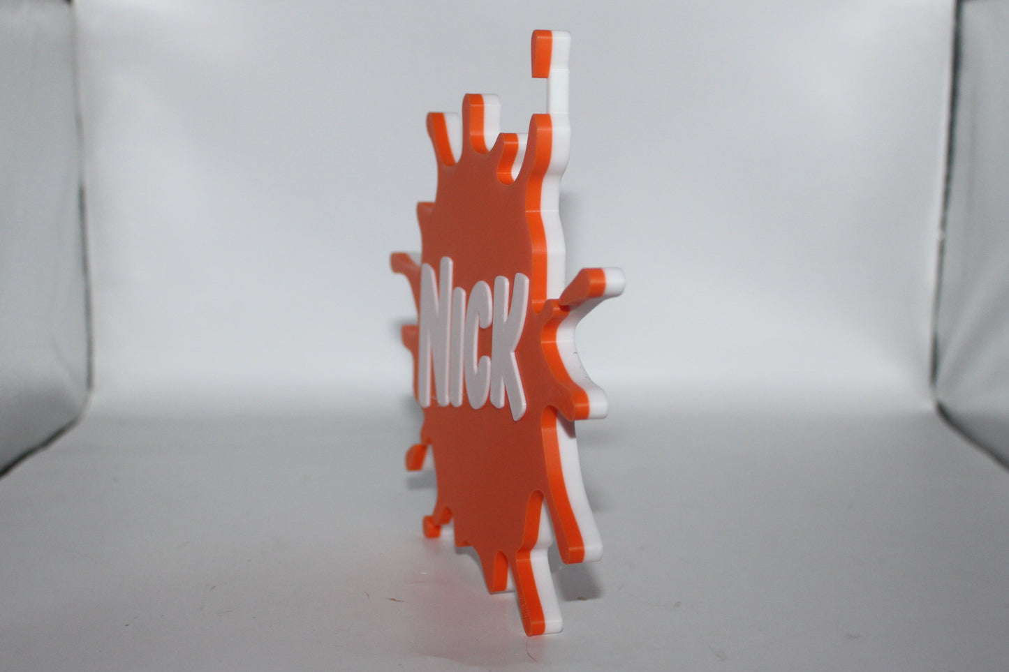 Nickelodeon 3D printed Logo Sign Wall Desk Shelf Art