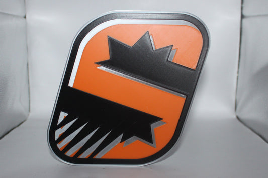 Phoenix Suns 3D printed Logo Sign Wall Desk Shelf Art