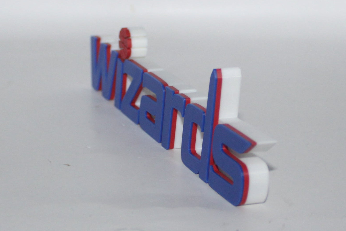 Washington Wizards 3D printed Logo Sign Wall Desk Shelf Art