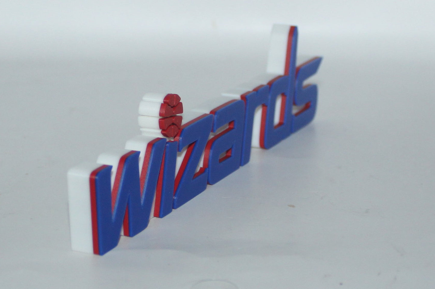 Washington Wizards 3D printed Logo Sign Wall Desk Shelf Art