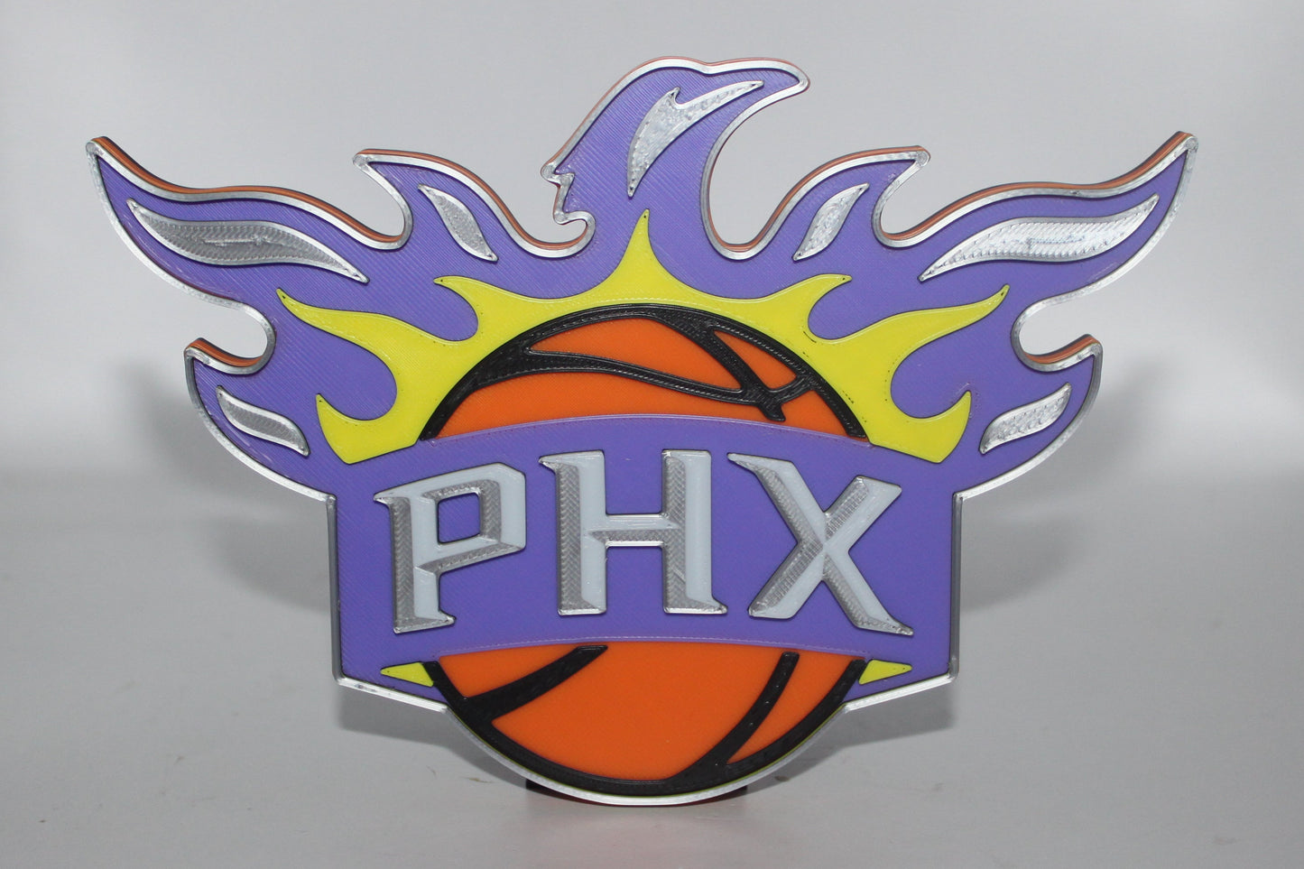 Phoenix Suns 3D printed Logo Sign Wall Desk Shelf Art