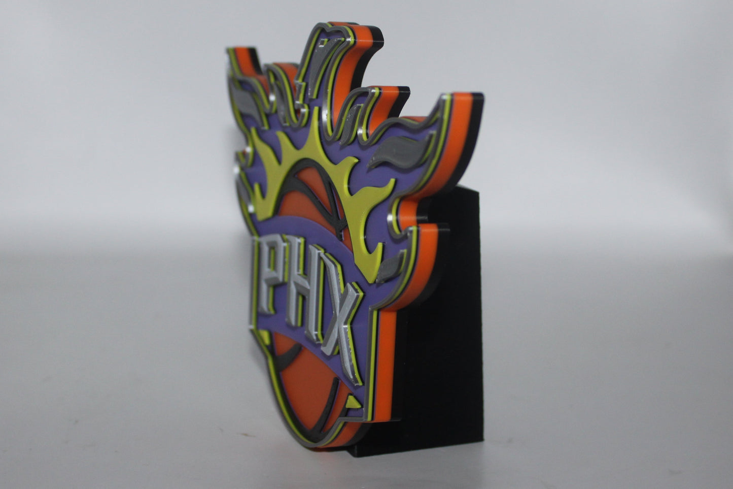 Phoenix Suns 3D printed Logo Sign Wall Desk Shelf Art