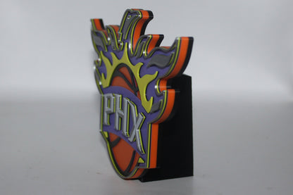 Phoenix Suns 3D printed Logo Sign Wall Desk Shelf Art