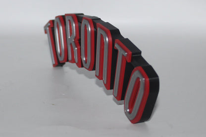 Toronto Raptors 3D printed Logo Sign Wall Desk Shelf Art