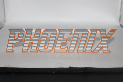 Phoenix Suns 3D printed Logo Sign Wall Desk Shelf Art