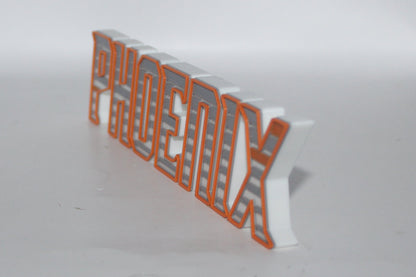 Phoenix Suns 3D printed Logo Sign Wall Desk Shelf Art