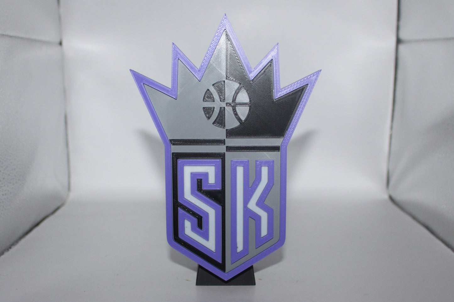 Sacramento Kings 3D printed Logo Sign Wall Desk Shelf Art