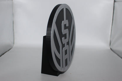 San Antonio Spurs 3D printed Logo Sign Wall Desk Shelf Art