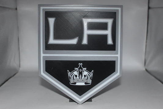 Los Angeles Kings 3D printed Logo Sign Wall Desk Shelf Art