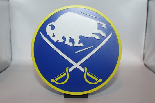 Buffalo Sabres 3D printed Logo Sign Wall Desk Shelf Art