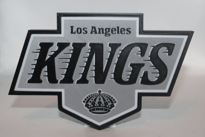 Los Angeles Kings 3D printed Logo Sign Wall Desk Shelf Art
