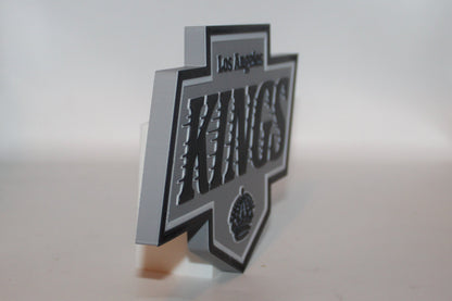Los Angeles Kings 3D printed Logo Sign Wall Desk Shelf Art