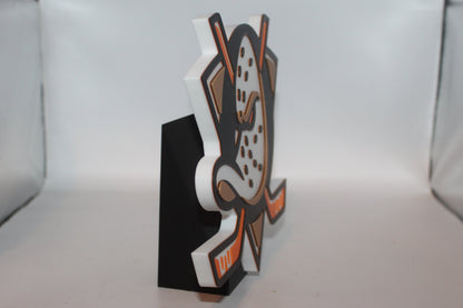 Anaheim Ducks 3D printed Logo Sign Wall Desk Shelf Art