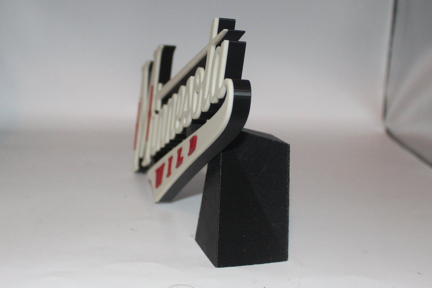 Minnesota Wild 3D printed Logo Sign Wall Desk Shelf Art