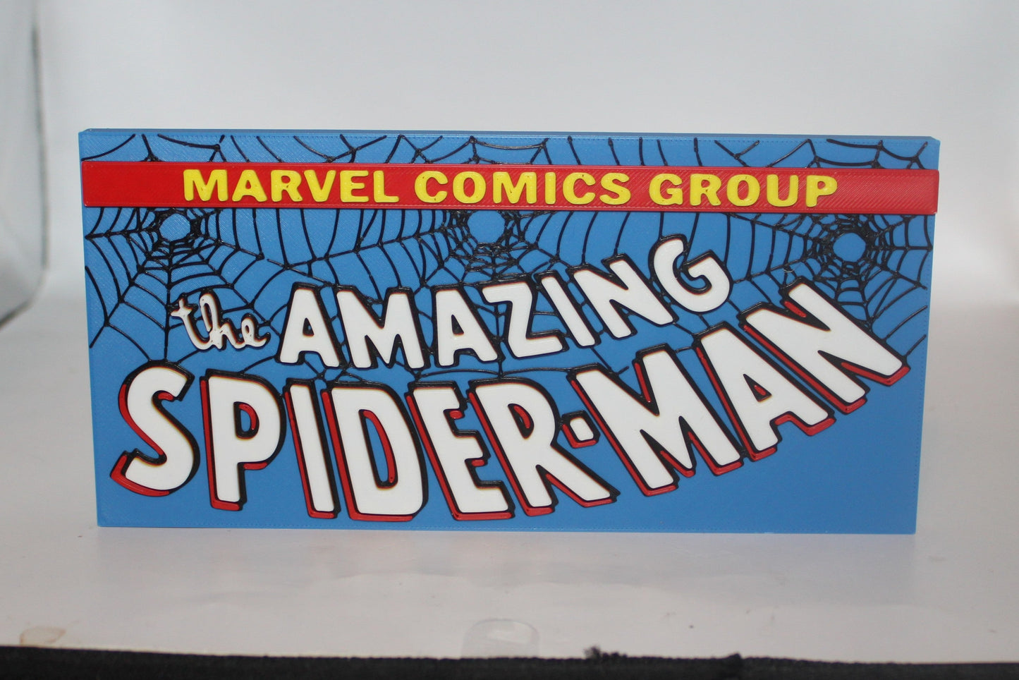 The Amazing Spider-Man 3D printed Logo Sign Wall Desk Shelf Art