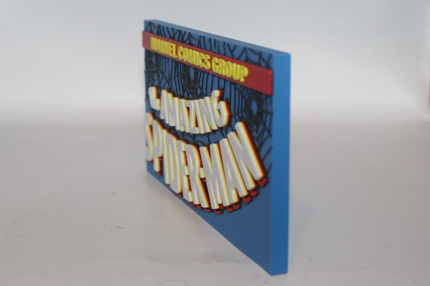 The Amazing Spider-Man 3D printed Logo Sign Wall Desk Shelf Art