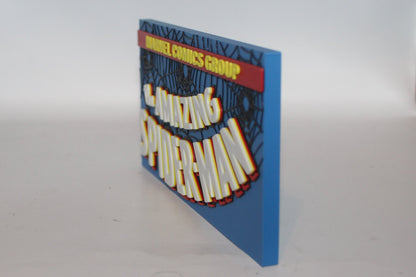 The Amazing Spider-Man 3D printed Logo Sign Wall Desk Shelf Art