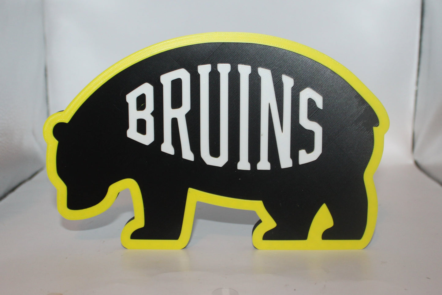 Boston Bruins 3D printed Logo Sign Wall Desk Shelf Art