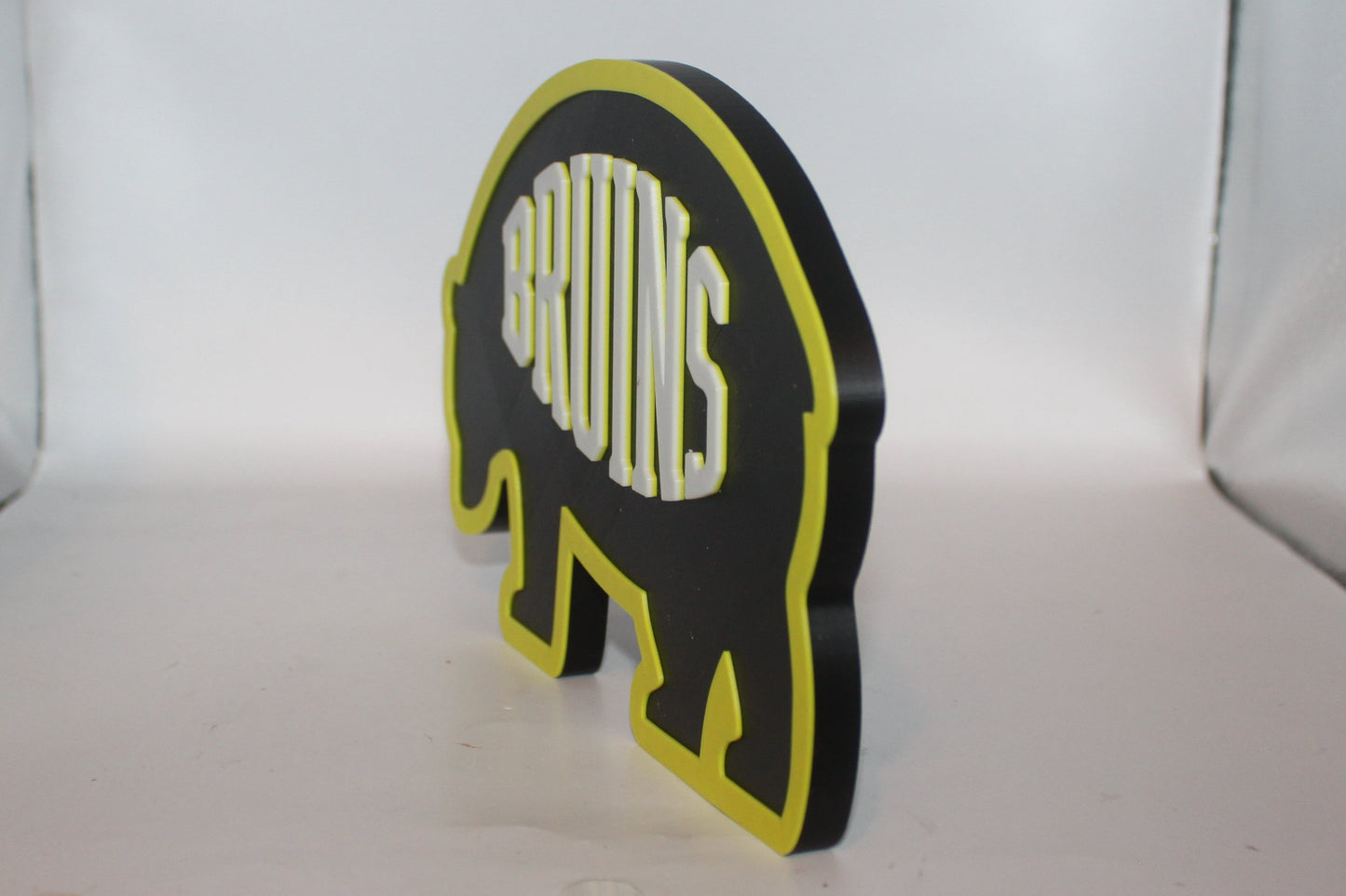 Boston Bruins 3D printed Logo Sign Wall Desk Shelf Art