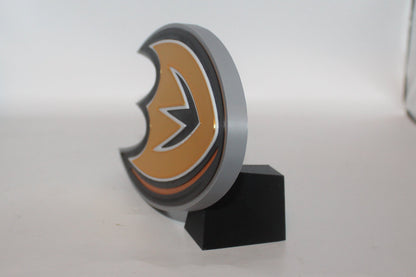 Anaheim Ducks 3D printed Logo Sign Wall Desk Shelf Art