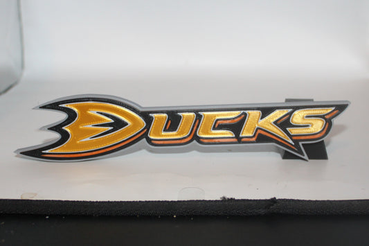 Anaheim Ducks 3D printed Logo Sign Wall Desk Shelf Art