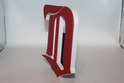 Detroit Red Wings 3D printed Logo Sign Wall Desk Shelf Art