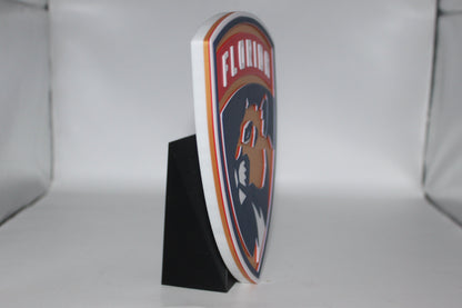 Florida Panthers 3D printed Logo Sign Wall Desk Shelf Art