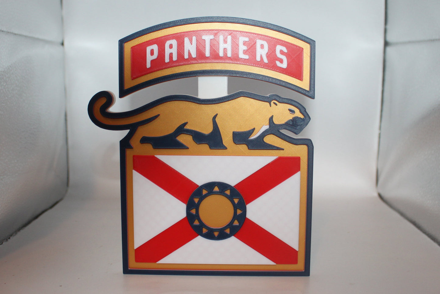 Florida Panthers 3D printed Logo Sign Wall Desk Shelf Art