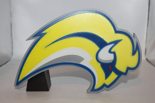 Buffalo Sabres 3D printed Logo Sign Wall Desk Shelf Art