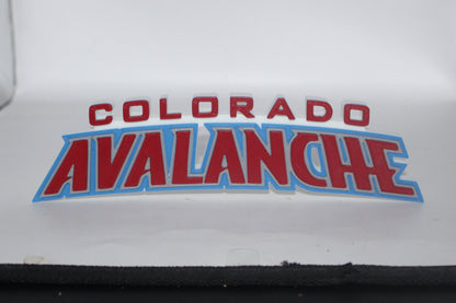 Colorado Avalanche 3D printed Logo Sign Wall Desk Shelf Art