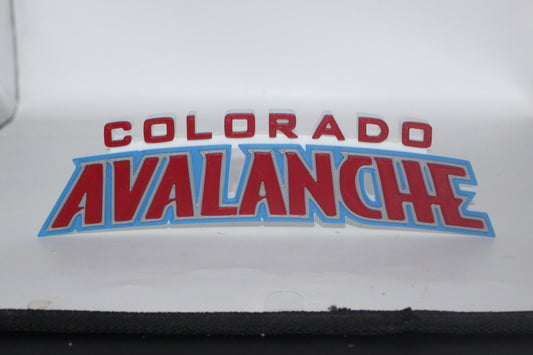 Colorado Avalanche 3D printed Logo Sign Wall Desk Shelf Art
