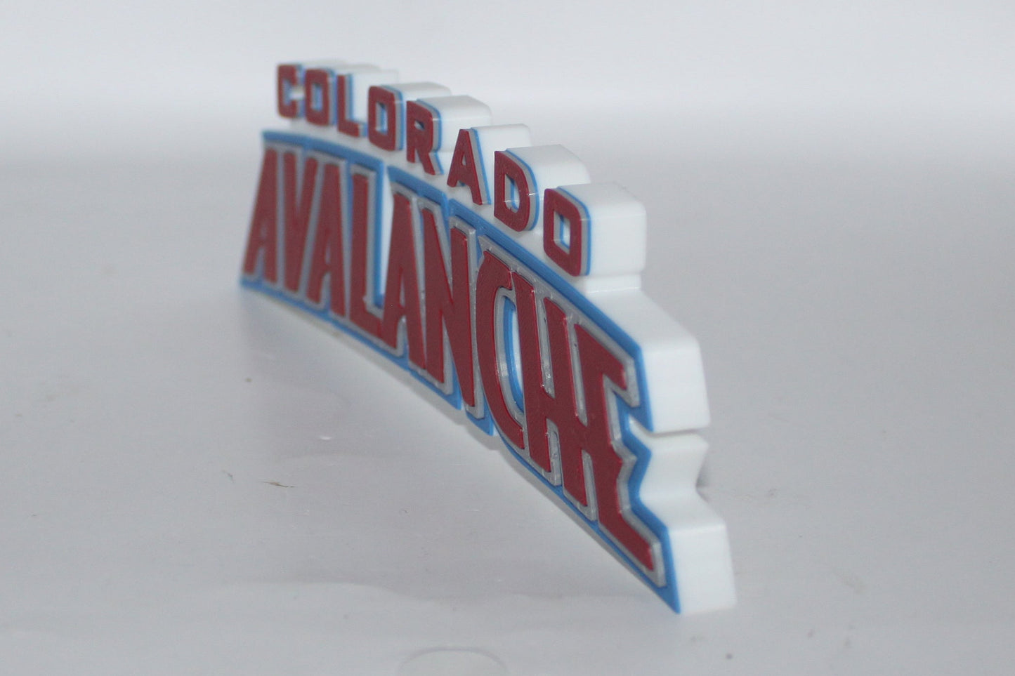 Colorado Avalanche 3D printed Logo Sign Wall Desk Shelf Art