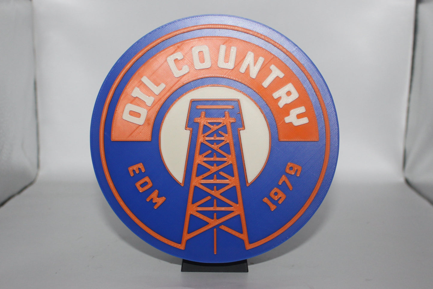 Edmonton Oilers 3D printed Logo Sign Wall Desk Shelf Art