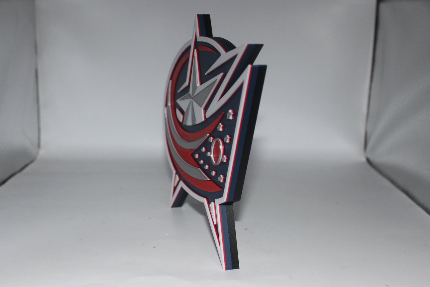 Columbus Blue Jackets 3D printed Logo Sign Wall Desk Shelf Art