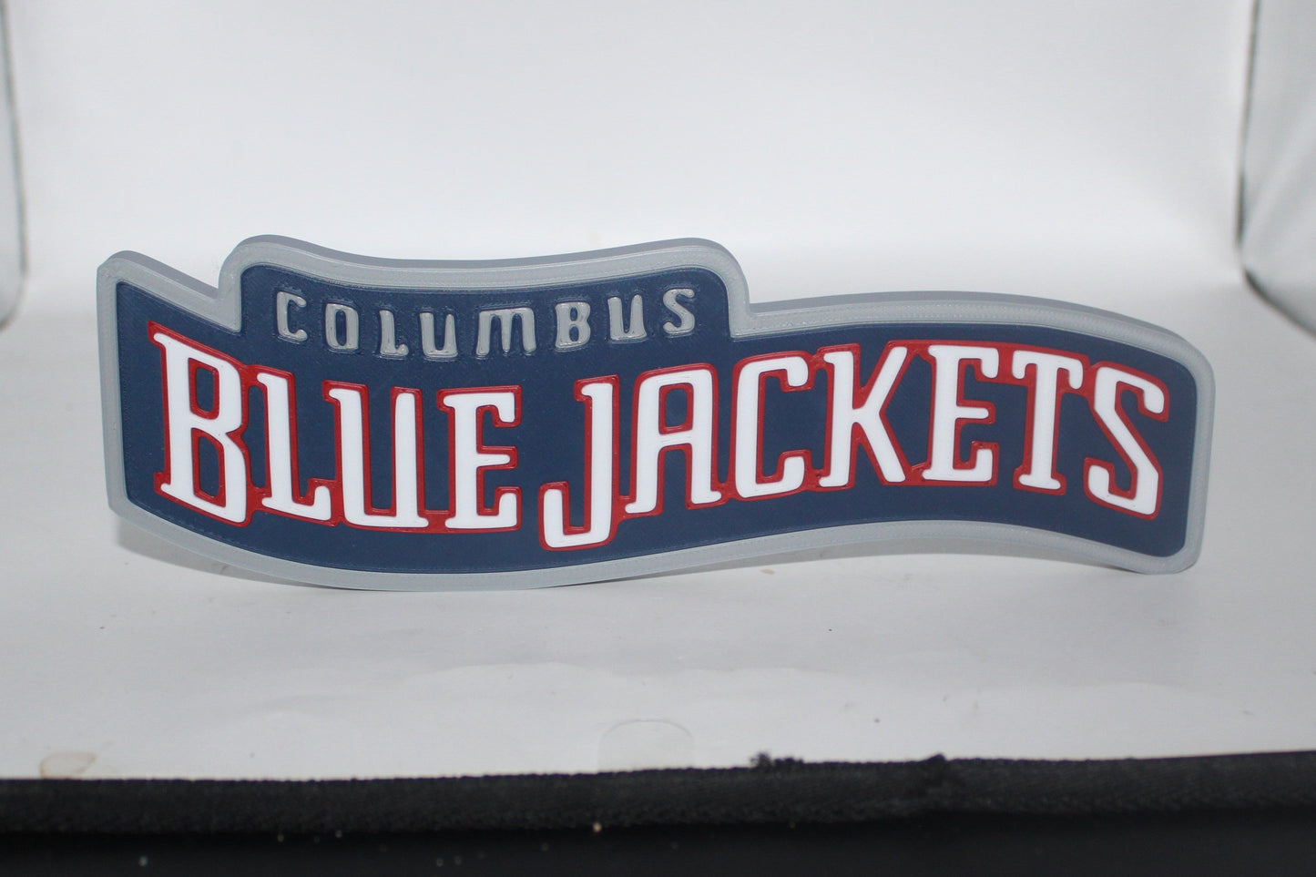 Columbus Blue Jackets 3D printed Logo Sign Wall Desk Shelf Art