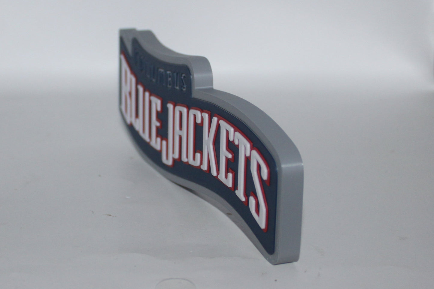 Columbus Blue Jackets 3D printed Logo Sign Wall Desk Shelf Art