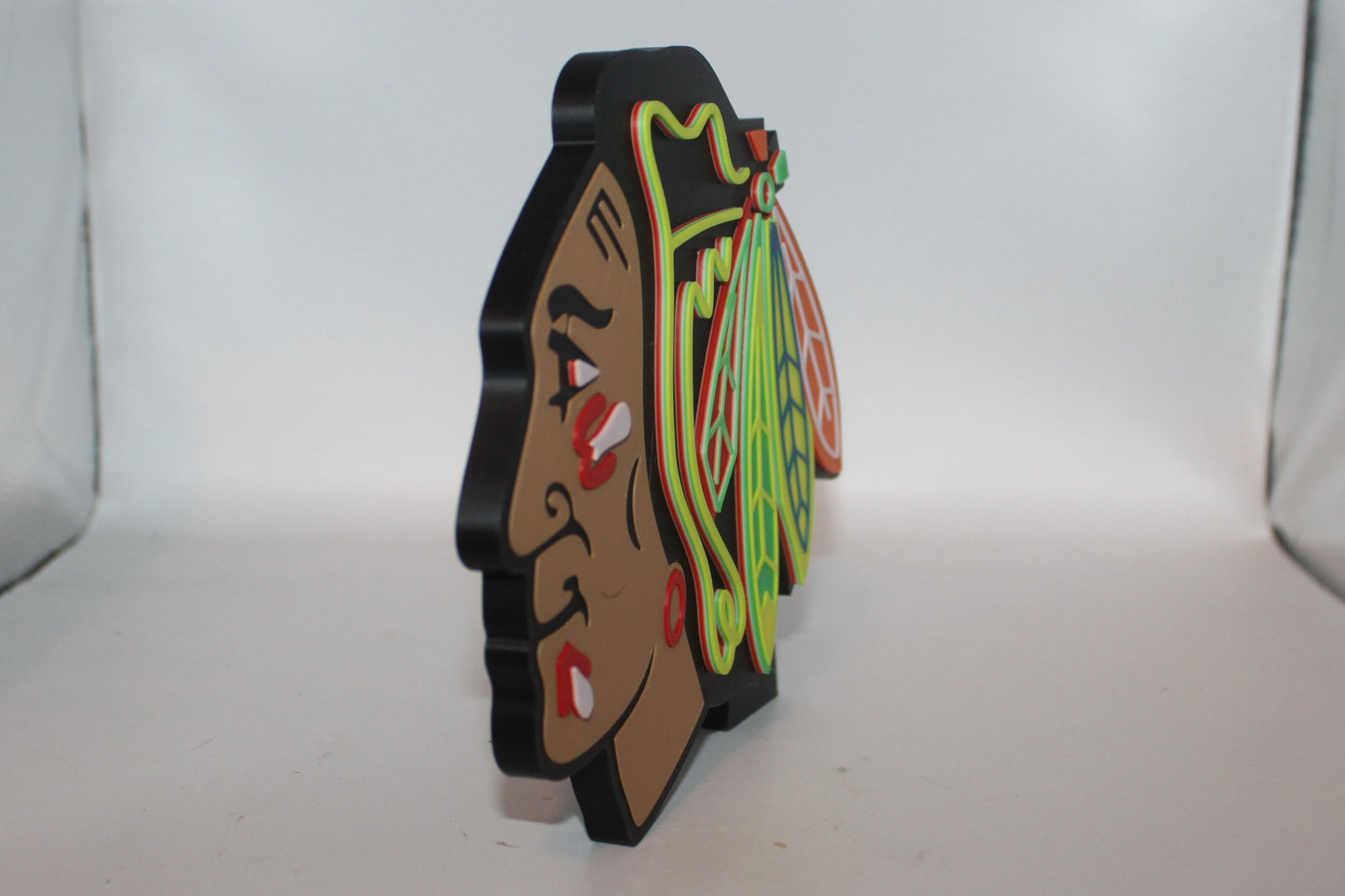Blackhawks 3D printed Logo Sign Wall Desk Shelf Art