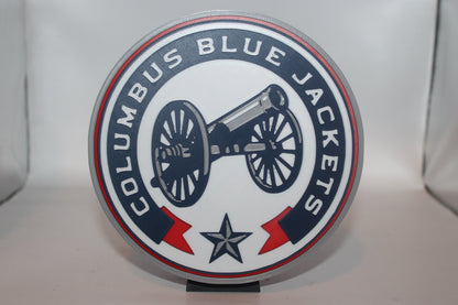 Columbus Blue Jackets 3D printed Logo Sign Wall Desk Shelf Art