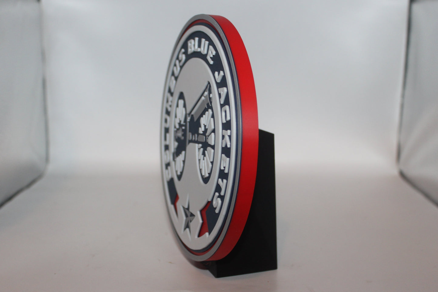 Columbus Blue Jackets 3D printed Logo Sign Wall Desk Shelf Art