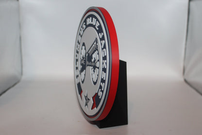 Columbus Blue Jackets 3D printed Logo Sign Wall Desk Shelf Art