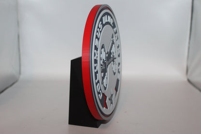 Columbus Blue Jackets 3D printed Logo Sign Wall Desk Shelf Art