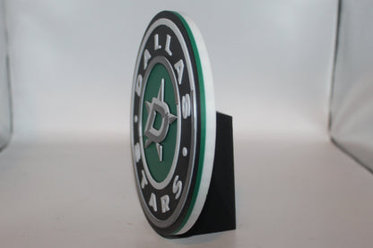 Dallas Stars 3D printed Logo Sign Wall Desk Shelf Art