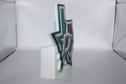 Dallas Stars 3D printed Logo Sign Wall Desk Shelf Art