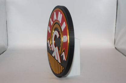 Calgary Flames 3D printed Logo Sign Wall Desk Shelf Art