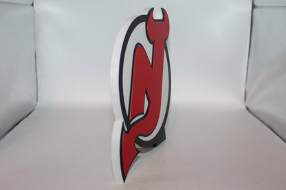 New Jersey Devils 3D printed Logo Sign Wall Desk Shelf Art