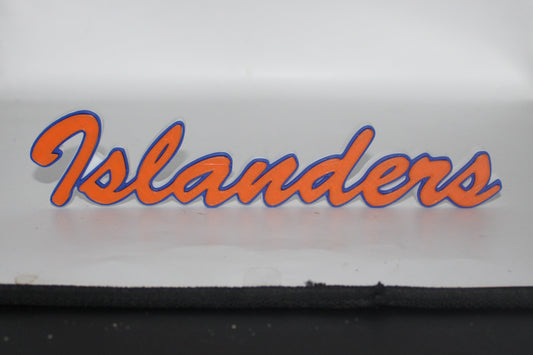 New York Islanders 3D printed Logo Sign Wall Desk Shelf Art