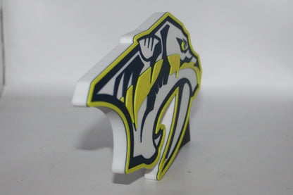 Nashville Predators 3D printed Logo Sign Wall Desk Shelf Art